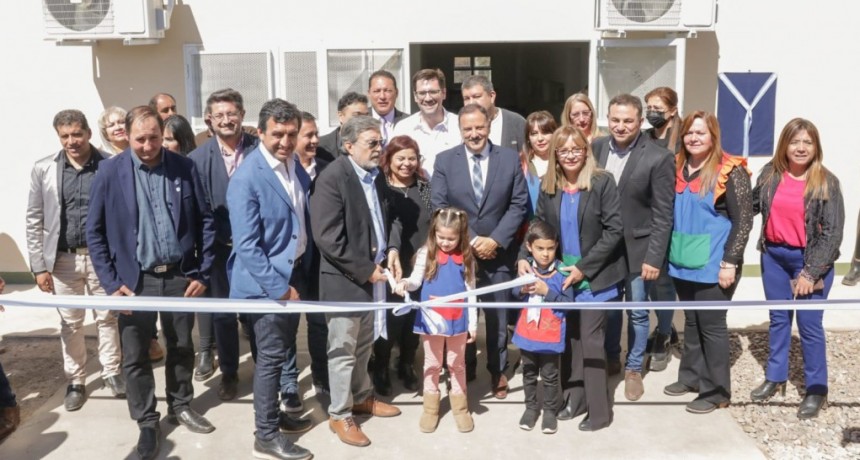 El Gobierno Provincial fortalece la educación en la primera infancia con la inauguración de un nuevo Jardín en Olta