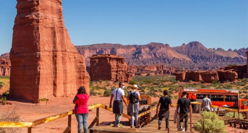 En lo que va del año Talampaya ya superó su marca histórica de visitantes