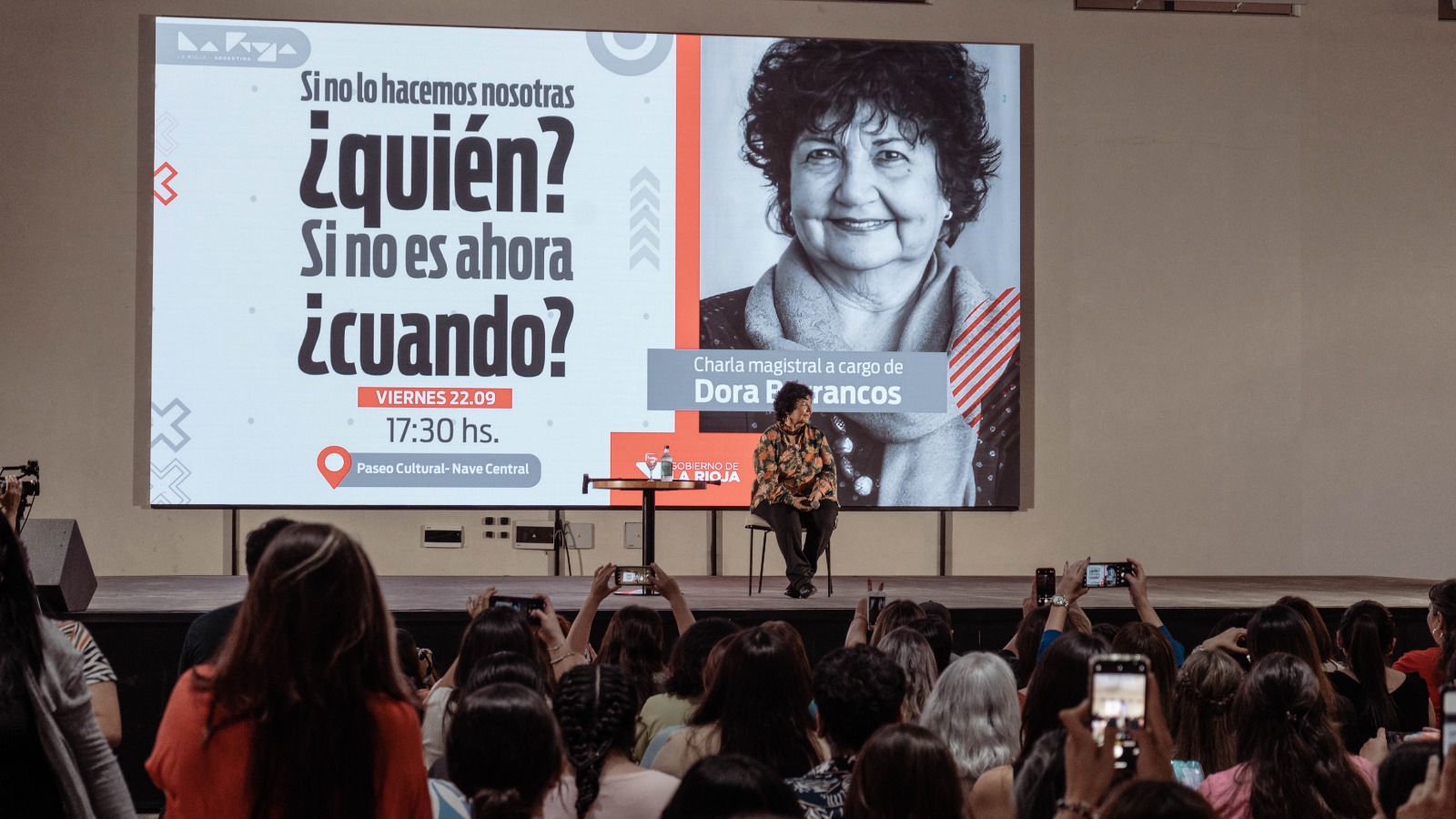 Dora Barrancos pidió que se vote reflexivamente, 