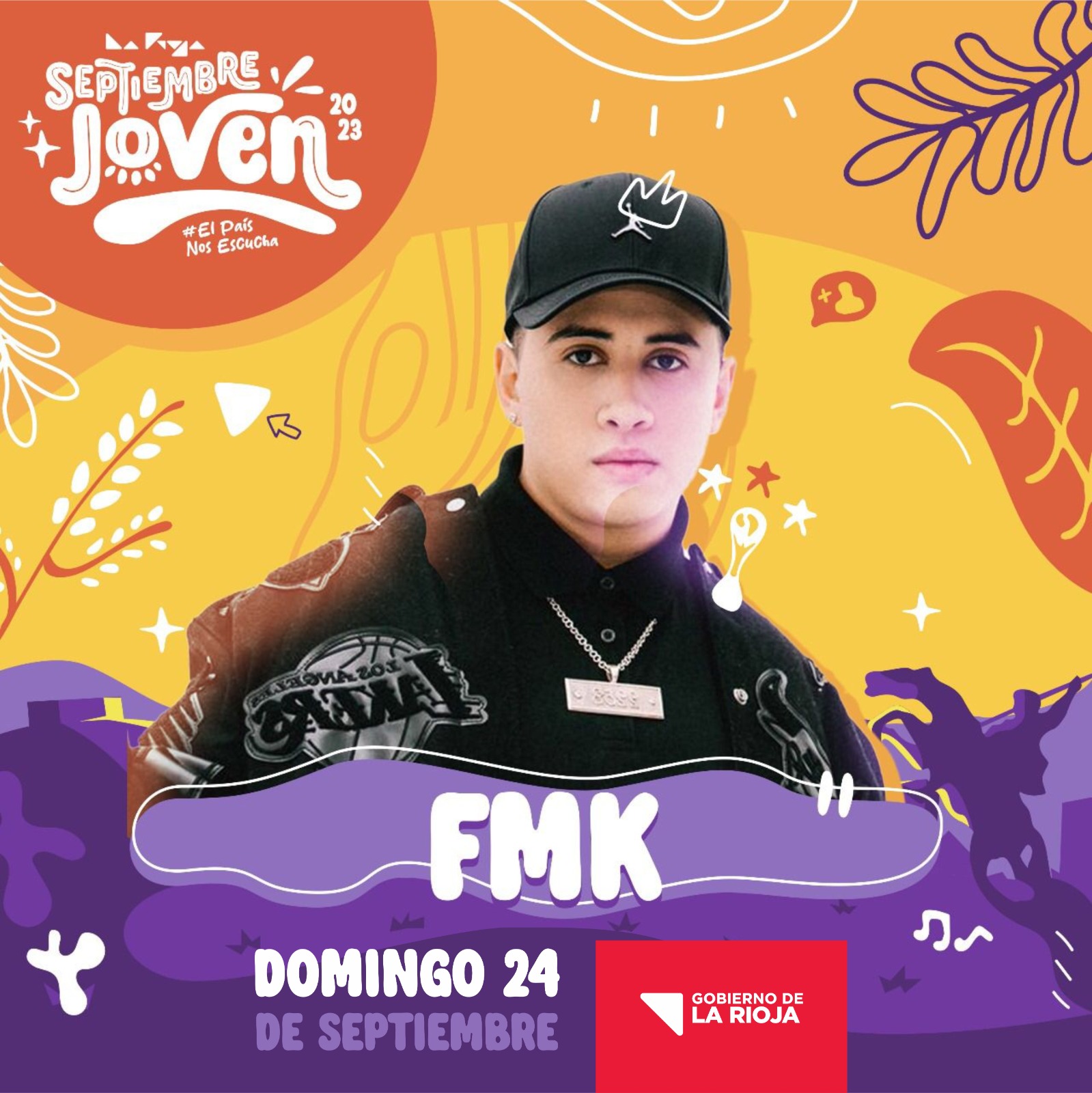 Septiembre Joven: cuenta regresiva para la estelar presentación de FMK.