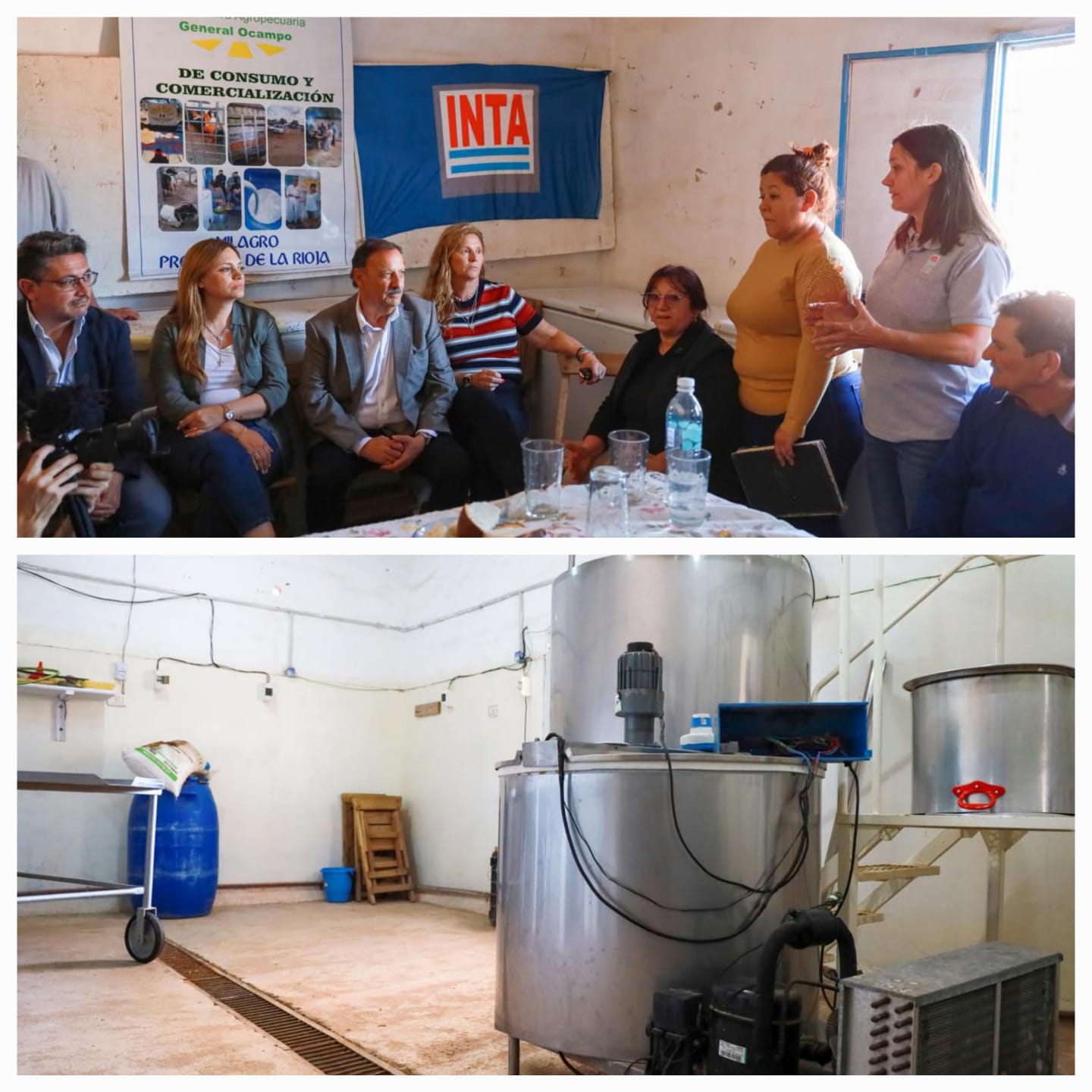 La Provincia acompaña a la Cooperativa Cabritera de Milagro en un proyecto que busca reactivar la producción de quesos