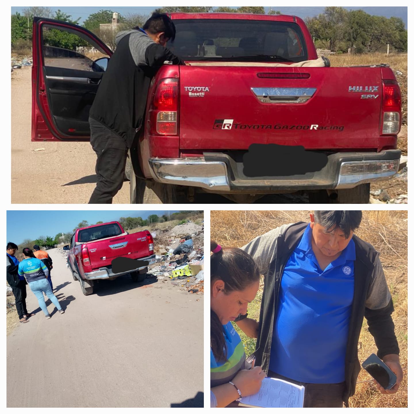 Multados por ensuciar la ciudad. Ciudadano extranjero sancionado por arrojar basura.
