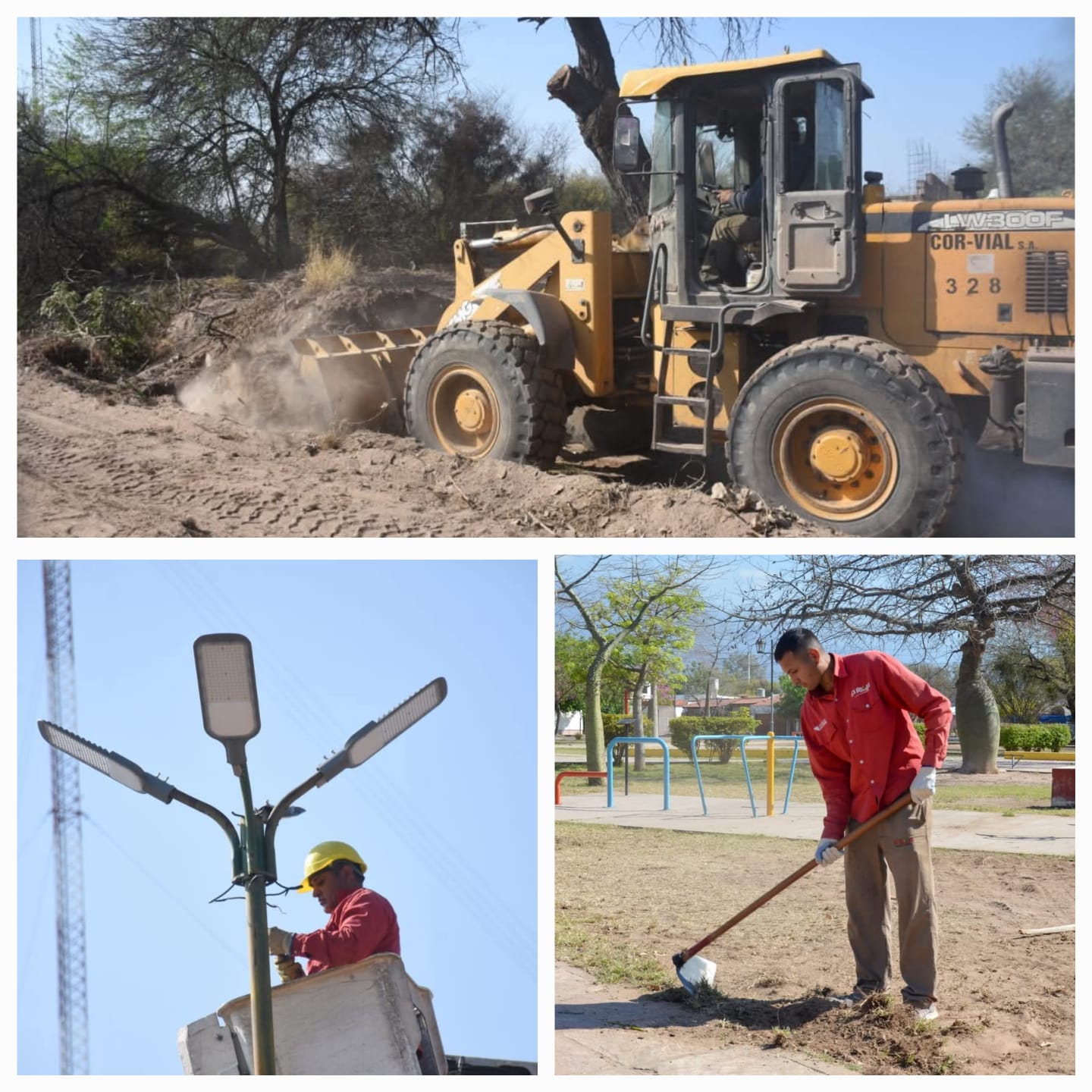 El Municipio de la Capital continua trabajando en plazas seguras, ordenadas y limpias