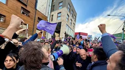 Efecto Lomas de Zamora. Esta vez en Usuahia en donde fracasó un acto de campaña de Milei.
