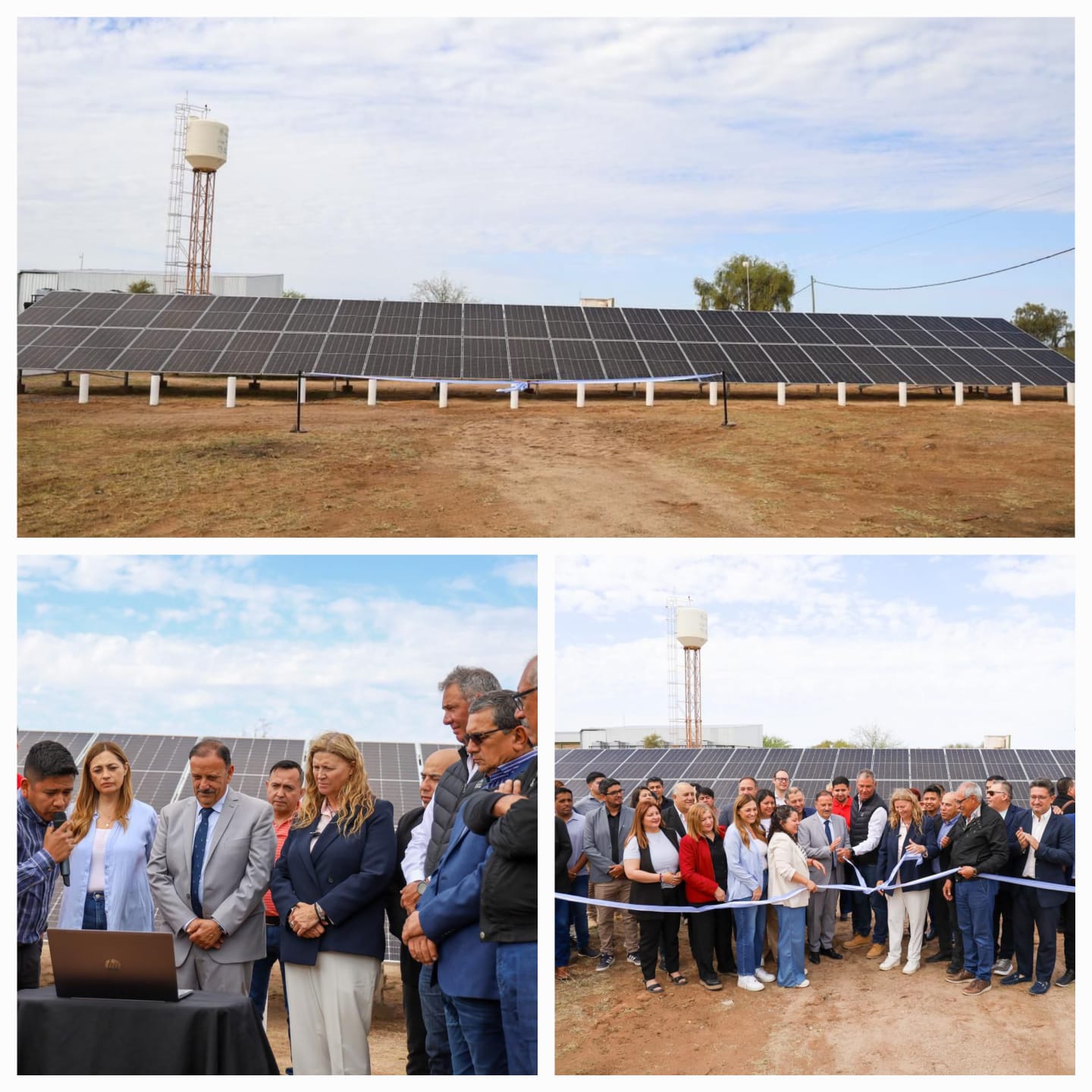 La Provincia dio un paso más en el desarrollo de energía limpia con la inauguración en Chepes de otro Parque Solar Fotovoltaico
