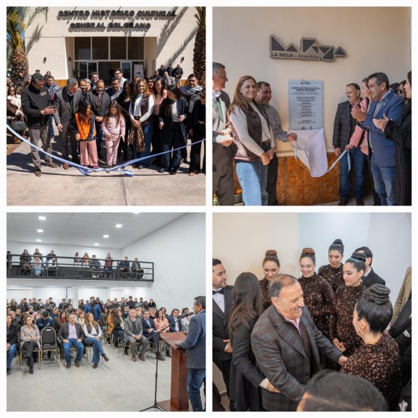 Quintela inaugur&oacute; el Centro Hist&oacute;rico Cultural de Olta y anunci&oacute; la licitaci&oacute;n de 32 nuevas viviendas para el Departamento