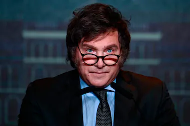 Milei defendi&oacute; con insultos su viraje en defensa de las Malvinas 