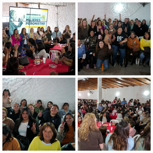 Mujeres Peronistas riojanas participaron del 