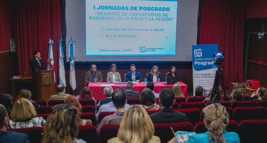 Comenzaron las Primeras Jornadas de Posgrado en la UNLaR