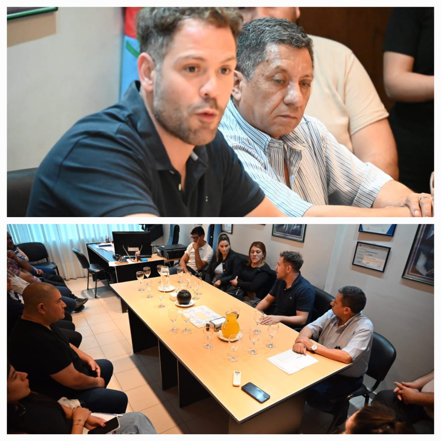 Gonzalo Becerra reafirmó su compromiso con la defensa del empleo y el acompañamiento al sector privado.