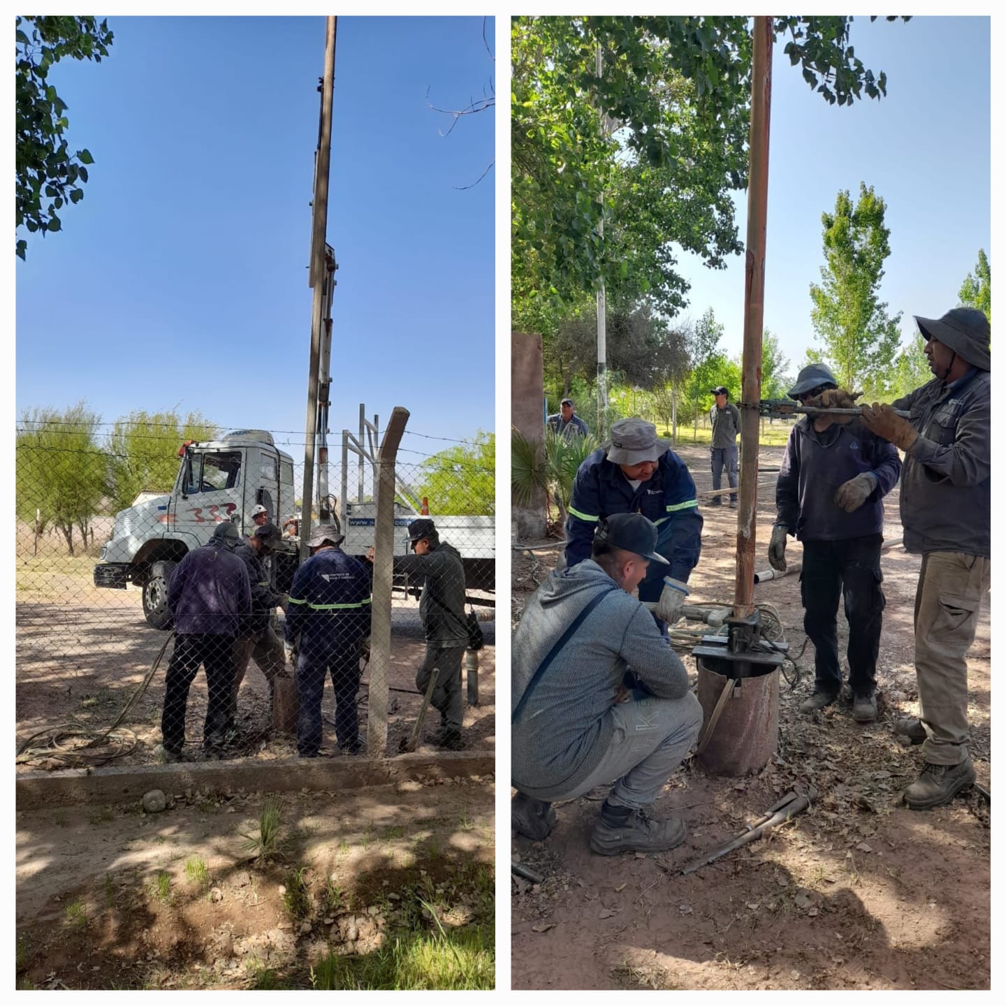 El Gobierno refuerza el mantenimiento del sistema hídrico en distintos departamentos de la Provincia ante la emergencia por sequía