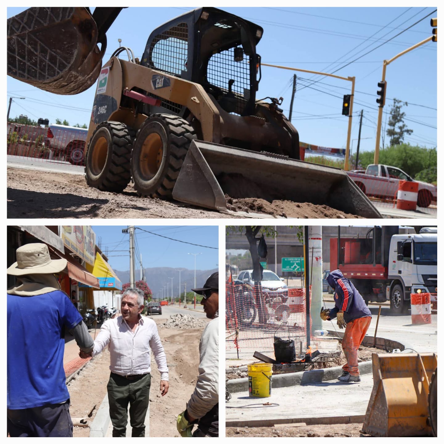 Más asfaltado en la ciudad: El Gobierno y el Municipio de la Capital siguen trabajando en conjunto.