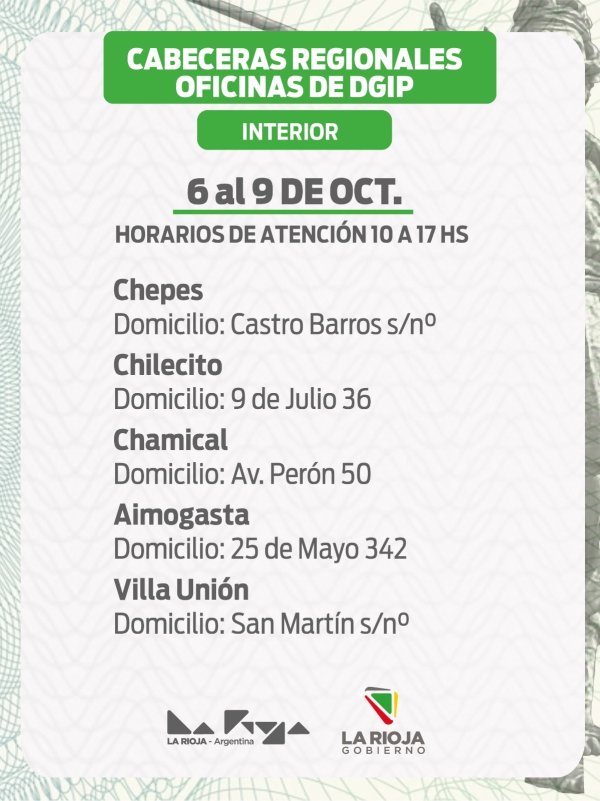 El rescate anticipado de Chachos tambi&eacute;n se pone en marcha en el interior provincial