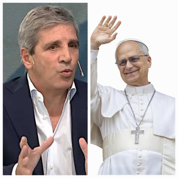 C&oacute;mo boludean a la gente. Del riesgo Kuka ahora el Papa: Caputo sum&oacute; a Le&oacute;n XIV como el nuevo enemigo de la economia