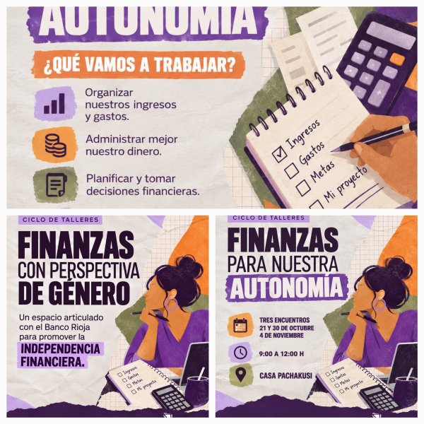 La Provincia realizar&aacute; talleres para organizar ingresos, administrar emprendimientos y promover la autonom&iacute;a econ&oacute;mica