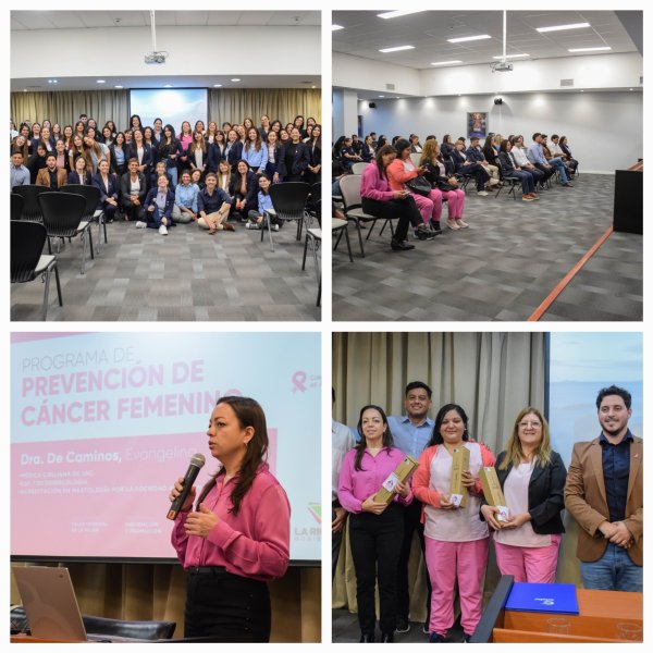 Salud y EDELaR promovieron la detecci&oacute;n temprana del c&aacute;ncer de mama con el taller &ldquo;Cuidarte es Amarte&rdquo;