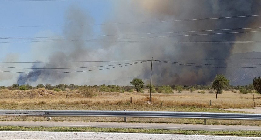 Incendio Forestal Dpto. Gral. Belgrano.