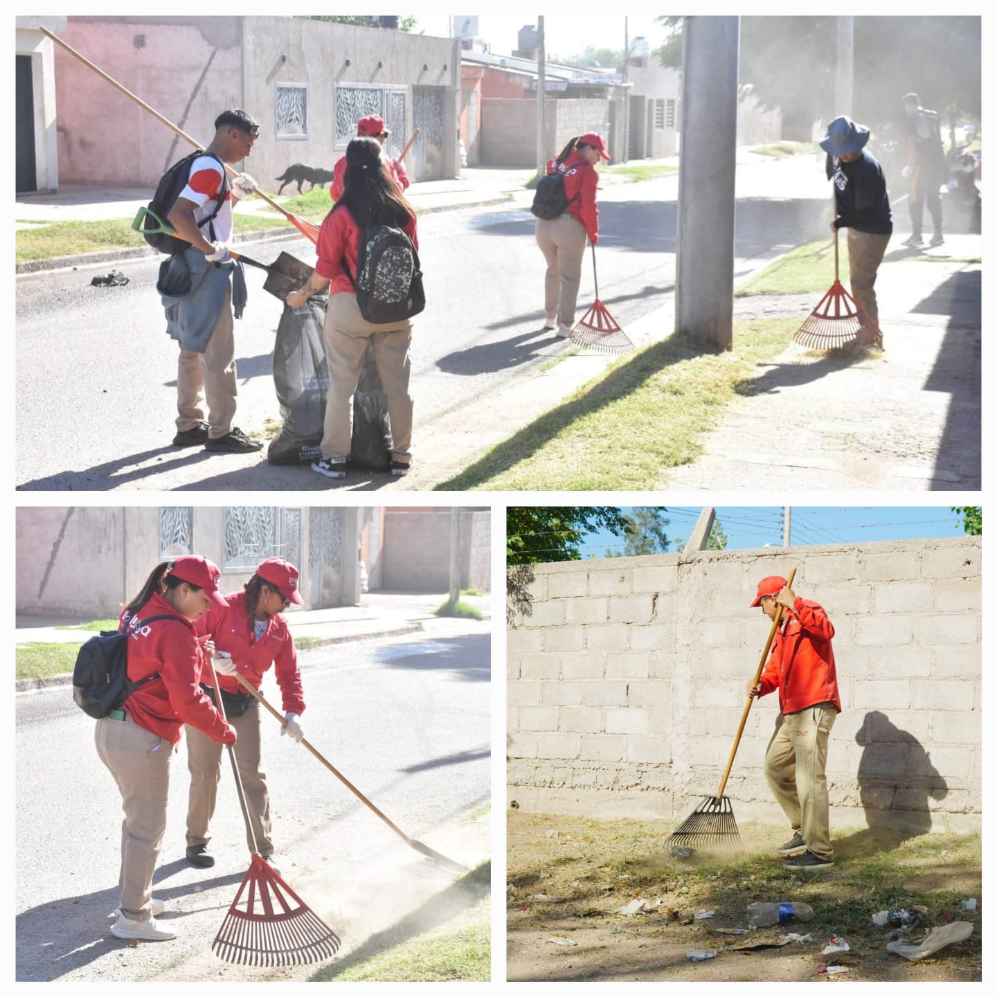 La gestión de Armando Molina impulsa nuevos trabajos de limpieza y saneamiento en zona Este de la Ciudad.