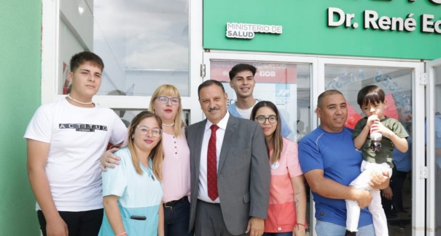 El gobernador Ricardo Quintela inauguró el nuevo Hospital Distrital “Dr. René Echevarría” en el Departamento Juan Facundo Quiroga