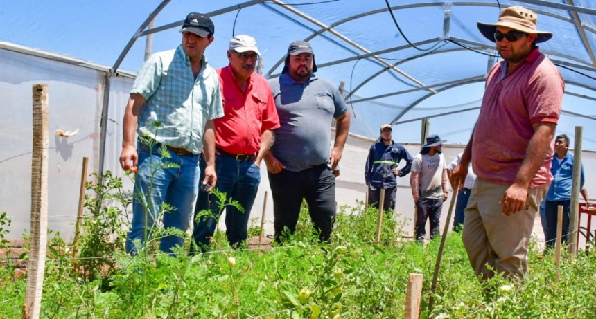 Comenzaron los trabajos para el desarrollo productivo en Los Colorados