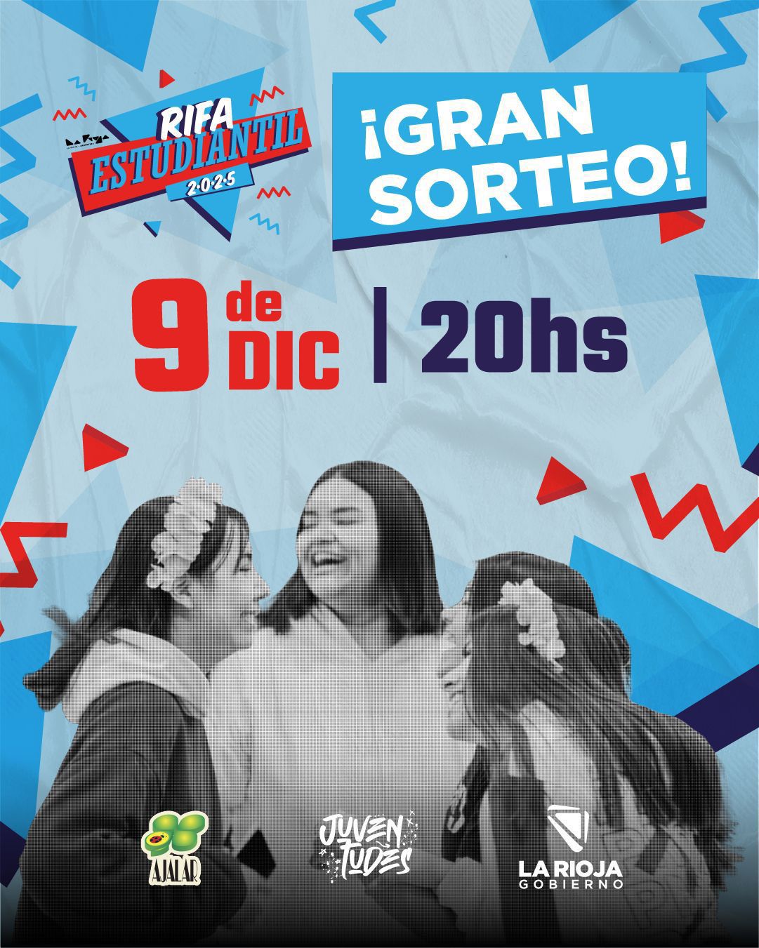 La Secretaría de Juventudes realiza el Gran Sorteo de la Rifa Estudiantil.