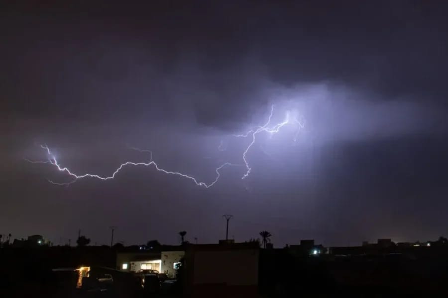 Rige un alerta por lluvias para toda la provincia