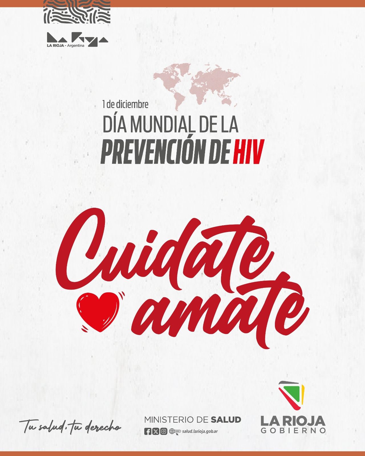 Día Mundial del VIH: Salud invita a testearse y fortalecer la prevención comunitaria