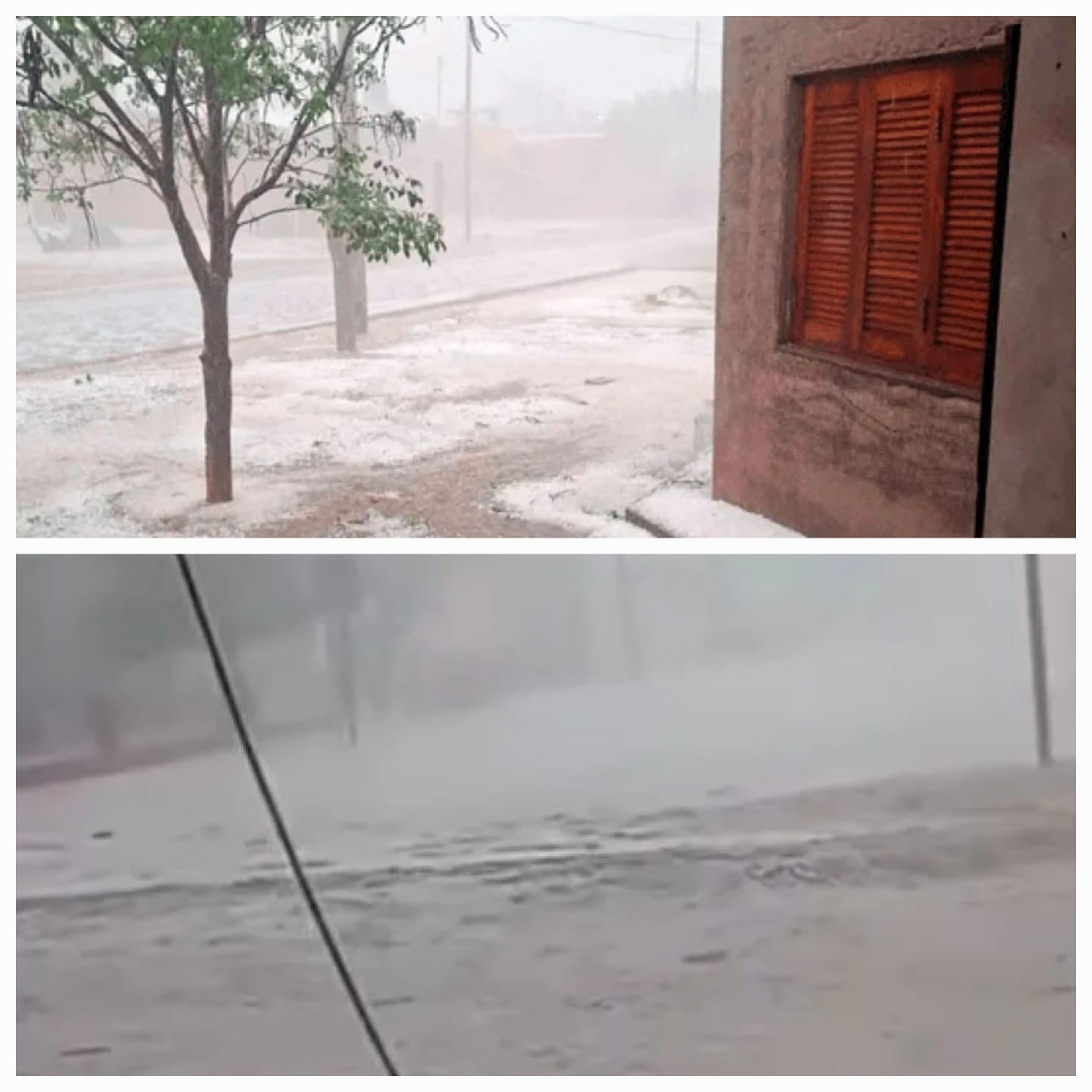 Temporal de lluvia y viento causo múltiples daños en Ulapes y Chepes